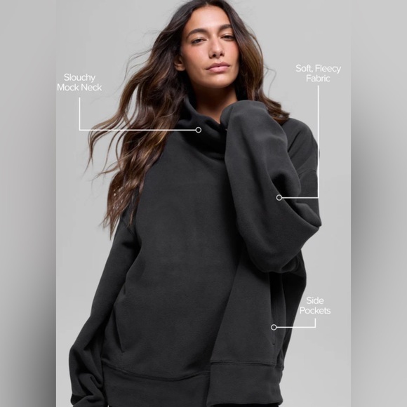 ALO Yoga Polar Fleece Hazy Pullover - Picture 3 of 7